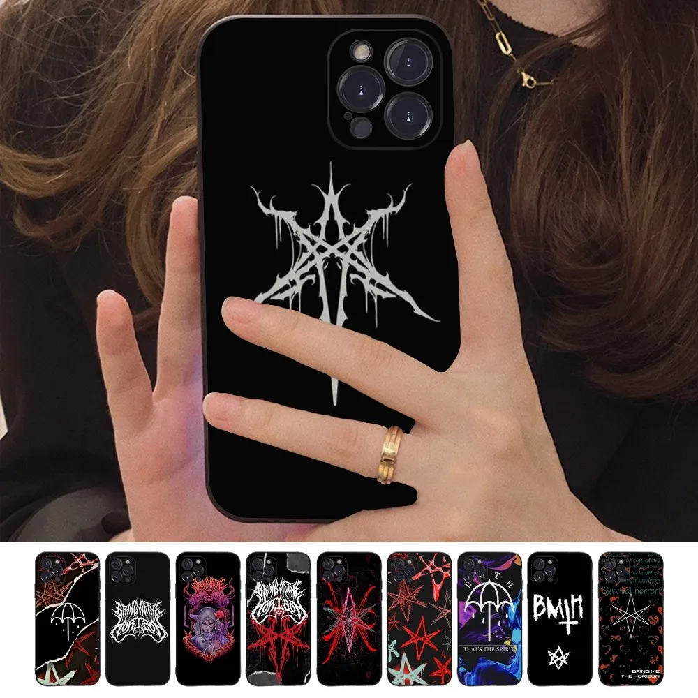 B-Bring M-Me T-The H-Horizons BMTH Phone Case For IPhone 16 15 8 7 6 6S Plus X SE XR XS 14 11 12 13 Mini Pro Max Mobile Case