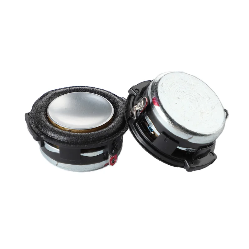 2Pcs/lot 1 Inch 4 Ohm/8ohm 4W Speaker 31MM Full Range Audio Portable Woofer Loudspeaker DIY Bluetooth Home Sound System