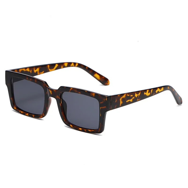 Gafas de sol con montura cuadrada Retro Para hombres y mujeres, Europa y Estados Unidos, gafas de sol simples, Red roja, gafas de sol de calle, nuevas