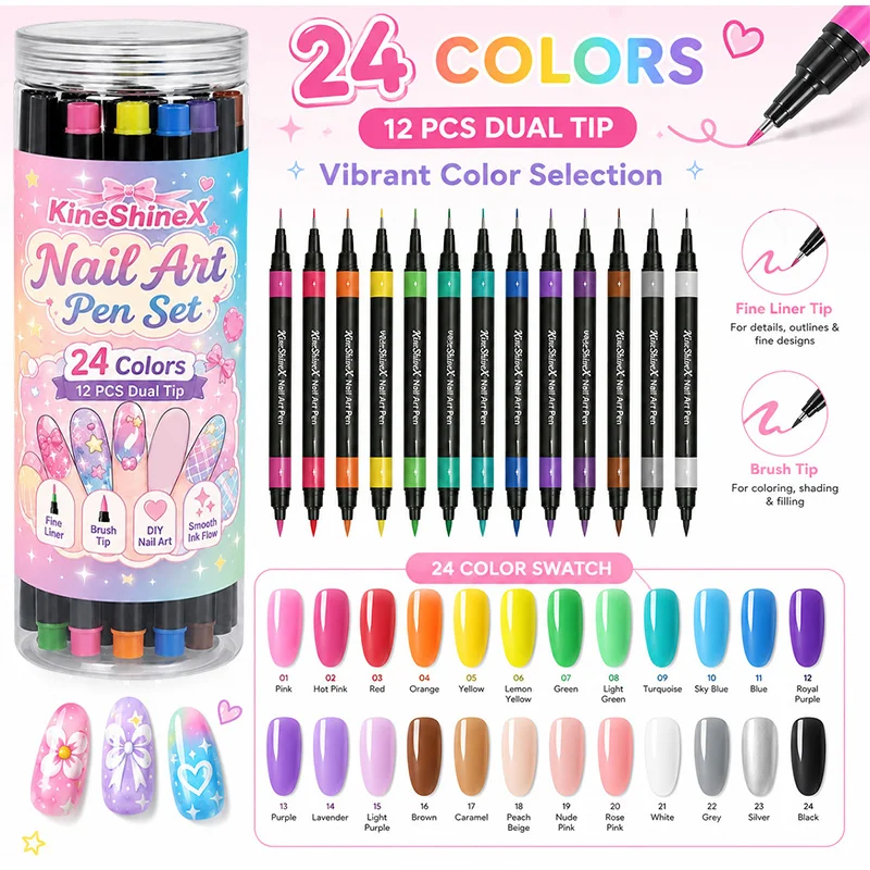 conjunto-de-12-canetas-para-nail-art-com-ponta-dupla-24-cores-vibrantes-ponta-fina-tipo-pincel-fluxo-de-tinta-suave-portatil-ferramentas-para-desenho-e-grafite-em-unhas