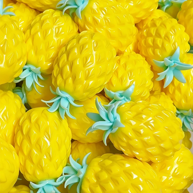 Crunchy Squishy Pineapple Stress Ball Fidget Toy Homemade Anti Stress Squeeze Toy ADHD Release Hand Relax Toy Gift for Adult