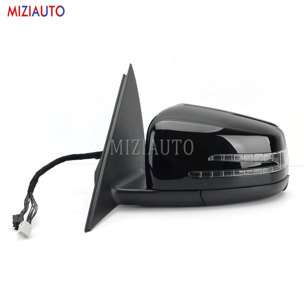 15 Wire Side Mirror Assembly For Mercedes-Benz C-Class 2009-2015 W204 Without Blind Spot Floor Lamp Side Mirror Car Accessories