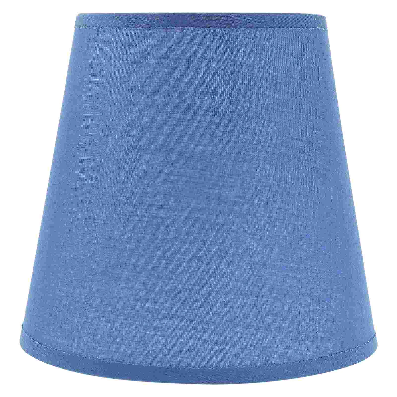 

Fabric Lamp Shade Pendant Light Shade Drum Shape Lamp Cover Clip Linen Lamp Shade E27 Barrel Decorative Lampshades Replacement