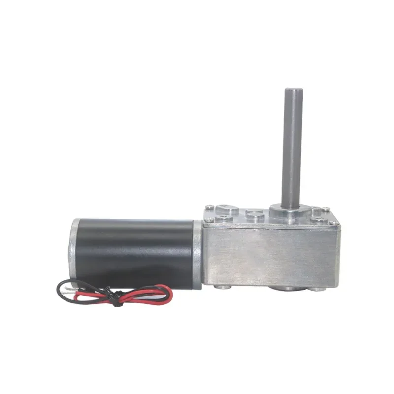 DC12V 24V Strong Torque 70kg.cm Worm Gearbox Reduction Reversed Type-D Long Shaft High-Power Curtain Motor 5840-31zy-L image 3