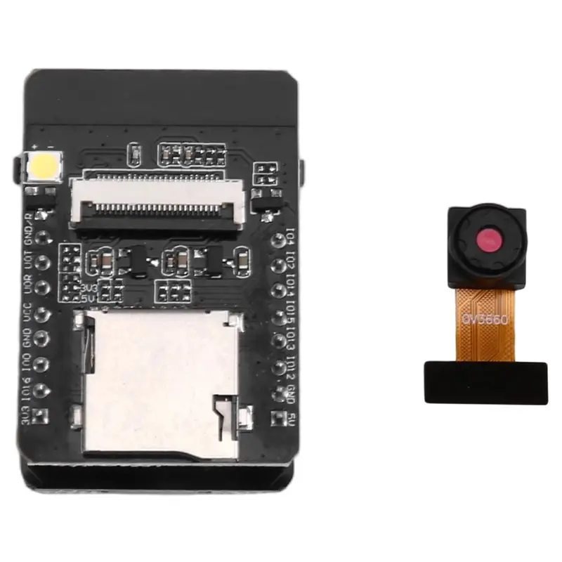 

A68Z CH-340G Micro-USB To Serial Port Adapter For ESP32-CAM W-BT Board ESP32-CAM-MB With OV2640 2MP Camera Module