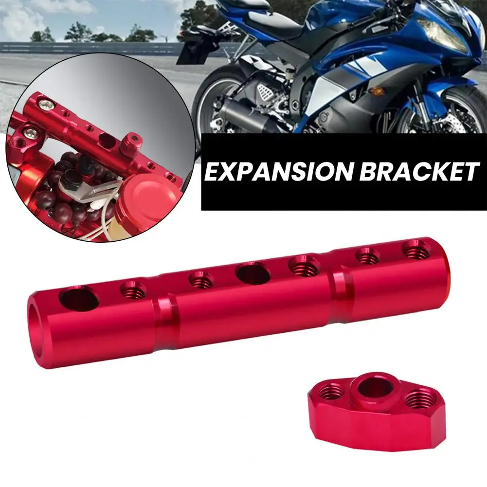 

Motorcycle Navigation Charger Bracket Mount Rotate Aluminum Alloy Motorbike Rearview Mirror Spotlight Crossbar Extension Bracket