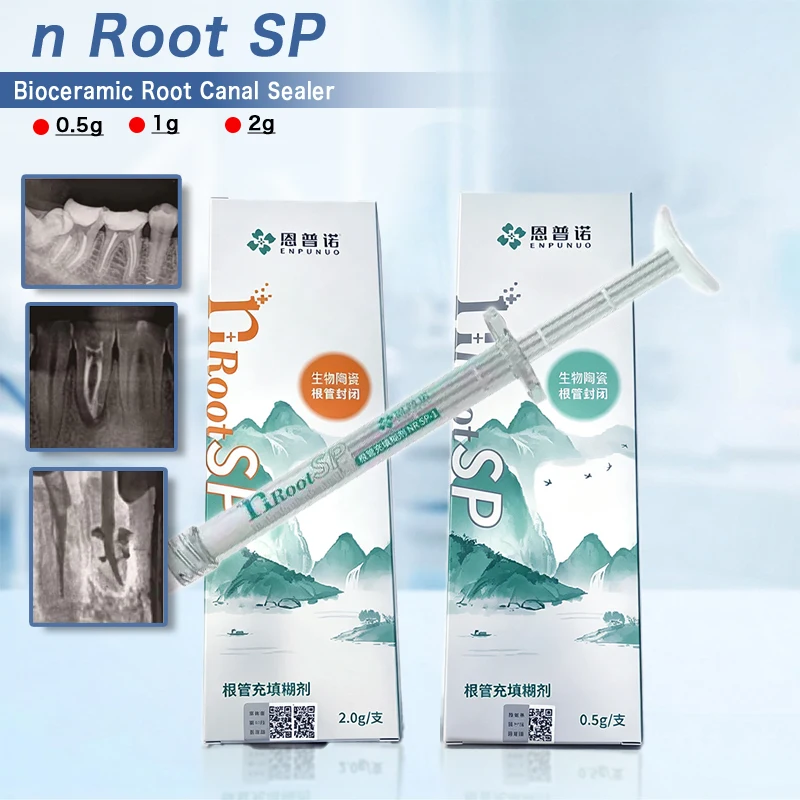 Dental Bioceramic Root Canal Sealer Enpuno SP  2g/Pc Permanent Filling Compatible with Dental Gum  Repair Nursing Material