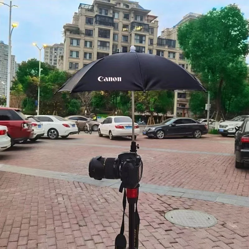 Waterproof DSLR Camera Umbrella Sunshade Hot Shoe Ball Head Rainy outdoor photography for Canon Nikon Sony Olympus accessories