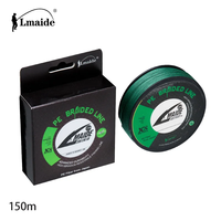 Lmaide Customized 150m Super Strong High Performance Pe Fishing Lines Rope Fishing Line 8 Braided 8 Strand Braided Fishing Line