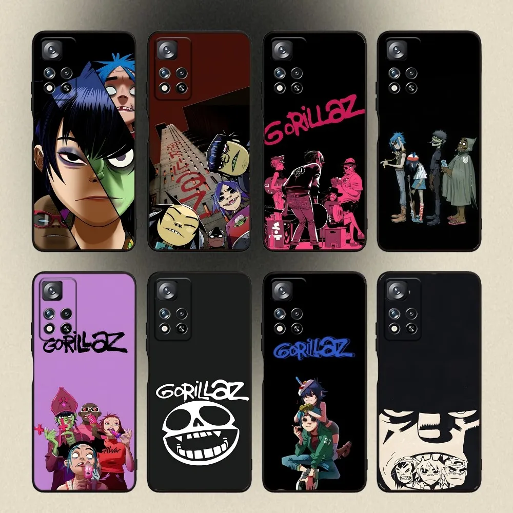 

Gorillaz The Now Now Phone Case For Samsung Galaxy A20,A21s,A22,A31,A32,A52,A53,A72,73,A80,A91 Soft Black Cover