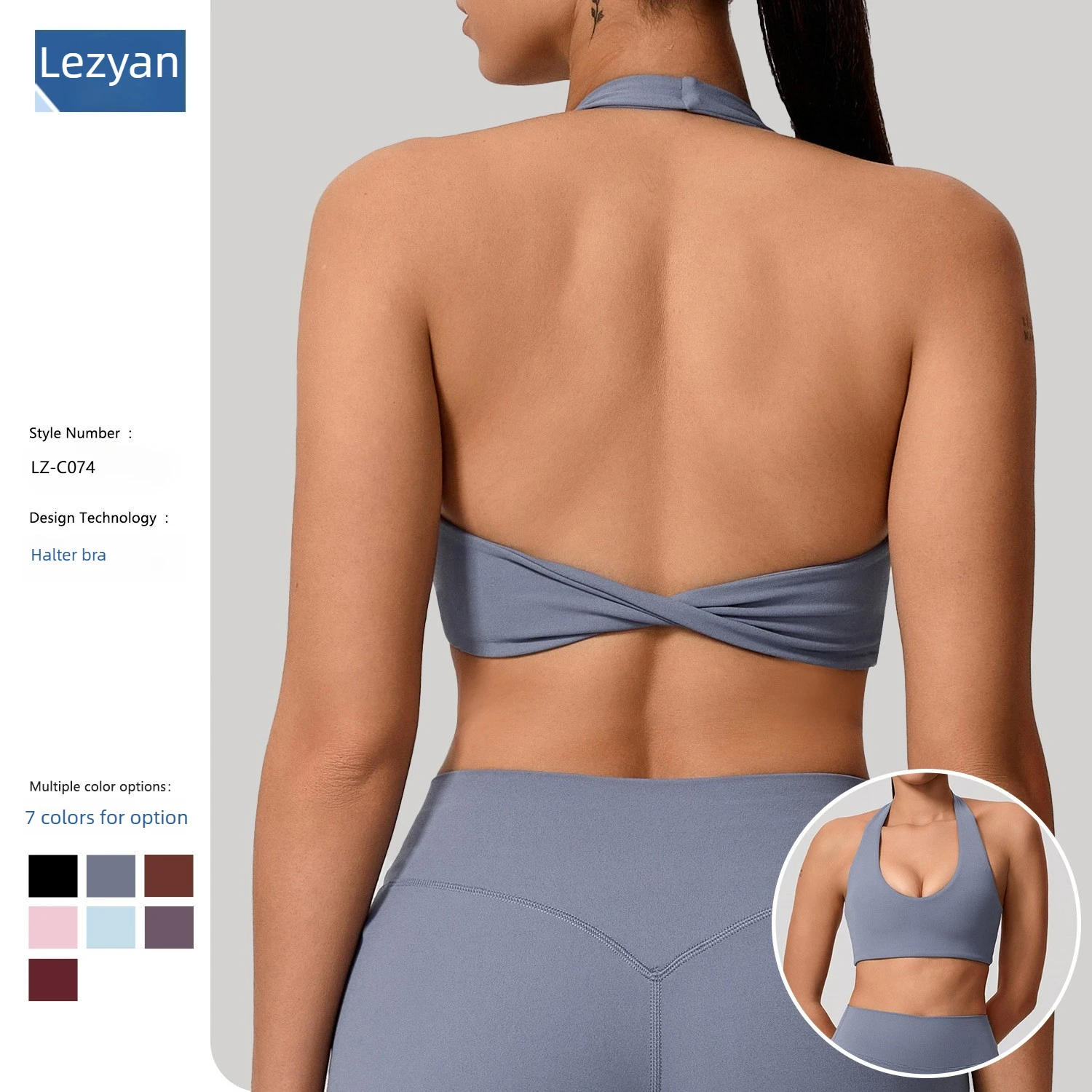 

Сексуальный спортивный бюстгальтер Lezyan с подкладкой для груди, для йоги и пилатеса, с красивой спинкой, для женщин, для спортзала, нижнее белье