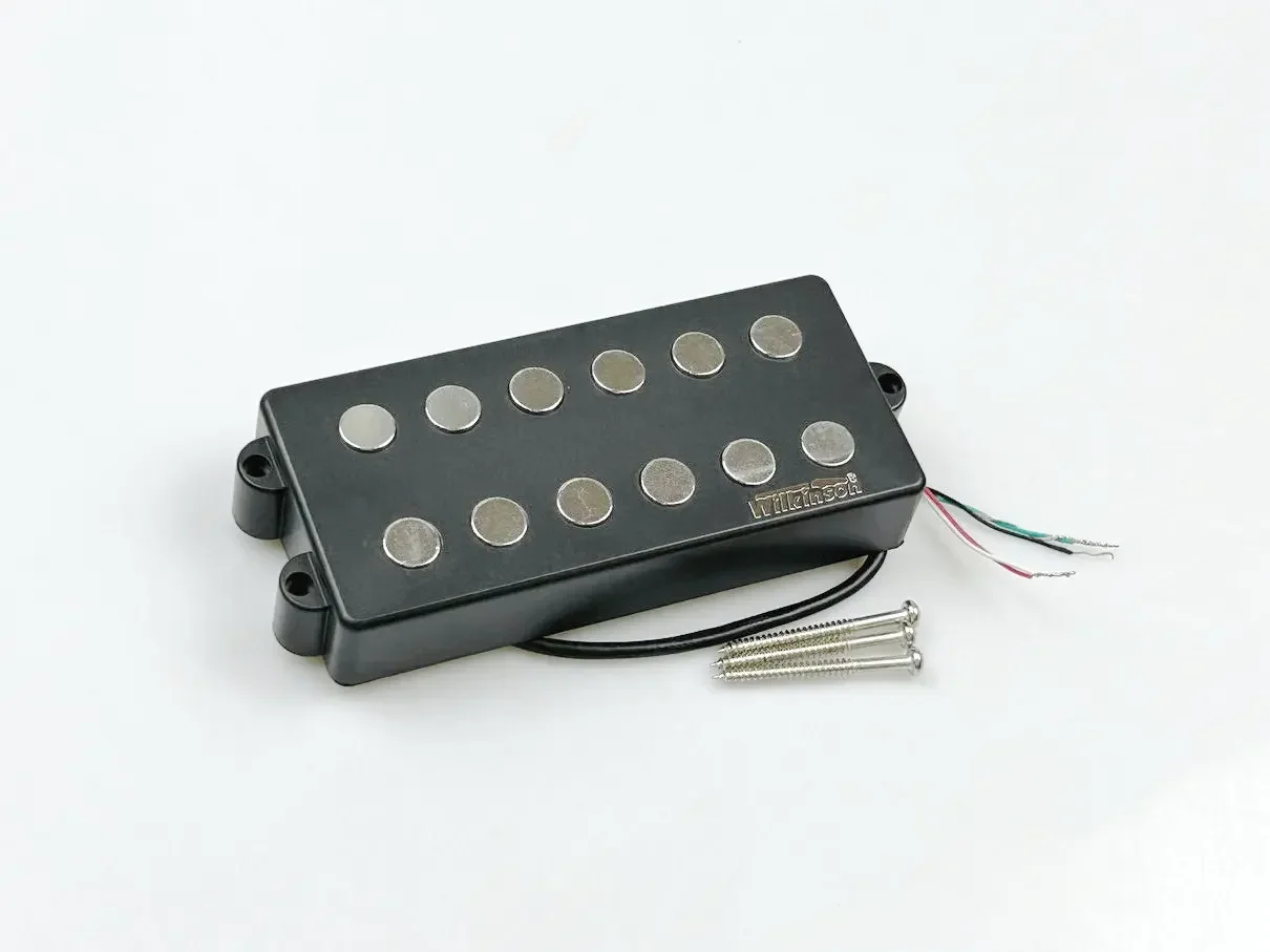 6 Strings Bass Pickups Wilkinson Bass Pickups Humbucker Pickups For Electric Bass Guitar