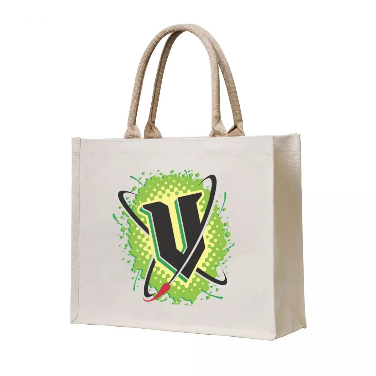 

V Energy Logo (Corner) Tote Bag the tote bag eco pack personalized tote canvas bags