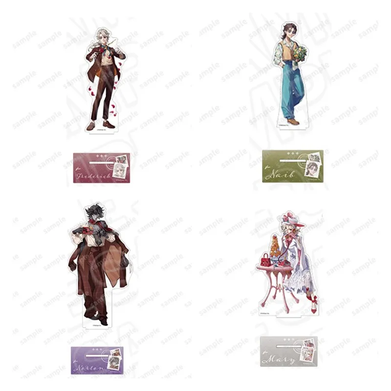 Anime Identity Ⅴ Figures Frederick Kreiburg Mary Acrylic Stands Naib Subedar Character Model Decor Toy Valentine's Day Gift 15CM