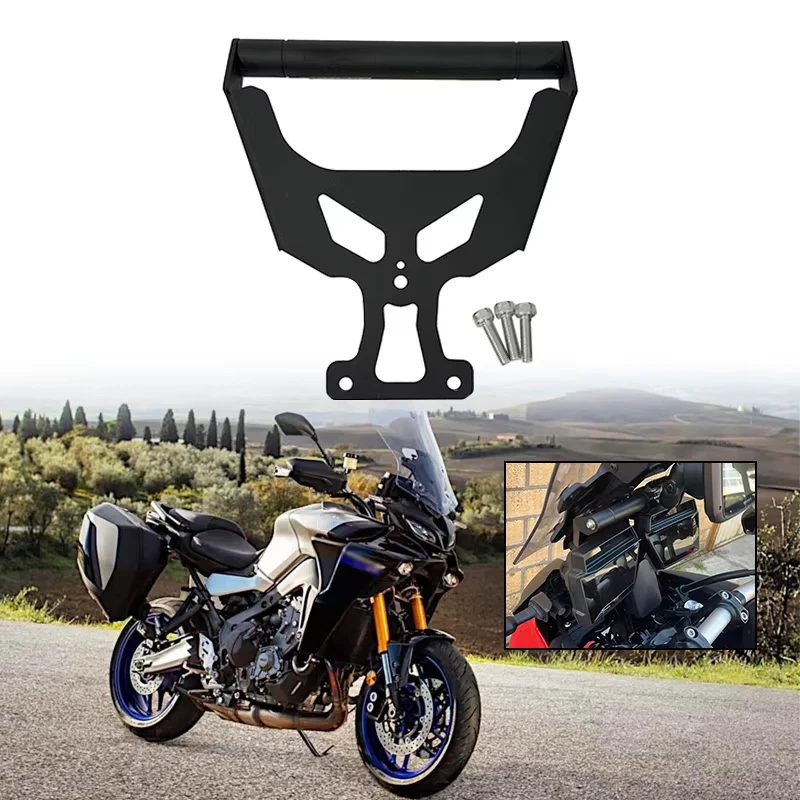 For Yamaha Tracer 9 GT 900 9GT 900GT 2021 - 2024 Motorcycle Accessories GPS Phone Holder Stand Navigation New Extension Bracket