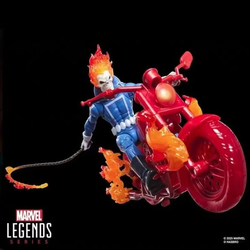 In Stock Hasbro Marvel Legends Series Ghost Rider Models Anime Movie Toys Model Action Figure Scale Humanoid Gift Hobbies view 5
