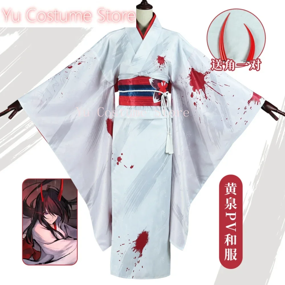 

Yu Costume Honkai: Star Rail Acheron Pv Kimono Cosplay Costume Cos Game Anime Party Uniform Hallowen Play Role Clothes Clothing