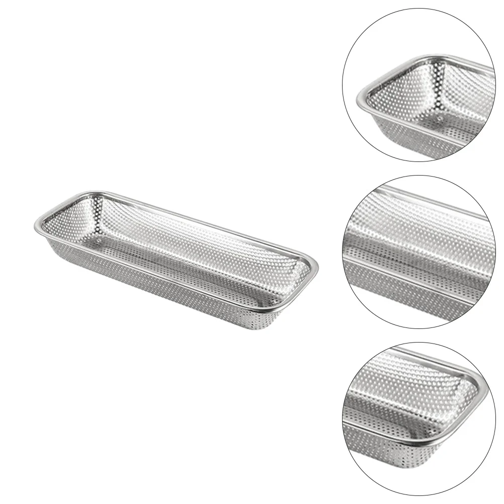 Cabinet Chopstick Rest Kitchen Utensil Holder Container Wear-resistant Cutlery Household Stainless Steel