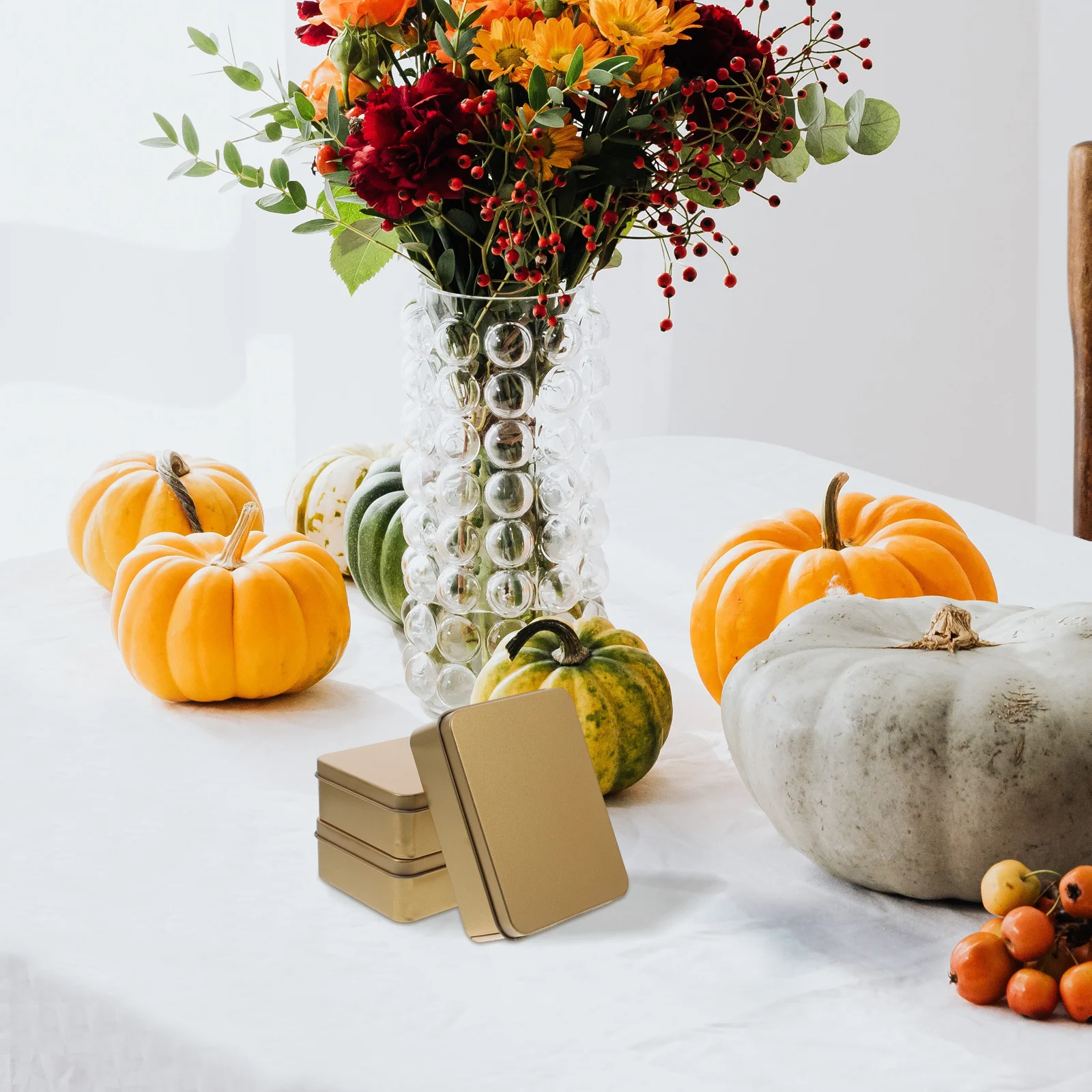 

3pcs Rectangular Tin Box Small Metal Storage Containers For Candy Jewelry Coins Mints Lip Balm Tea Tins Craft Supplies Organizer