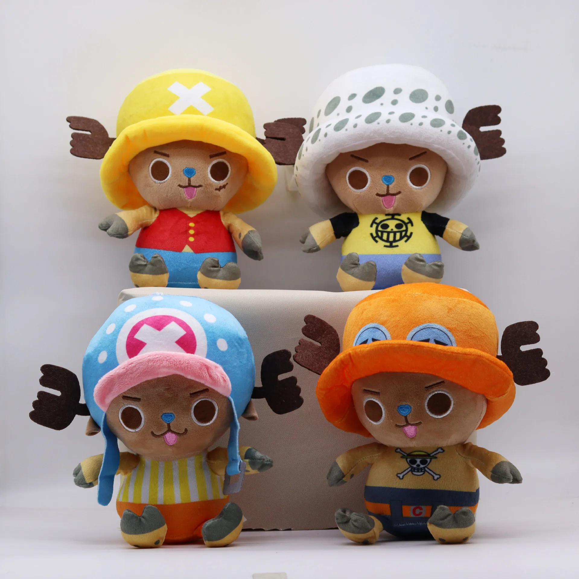 

Anime One Piece Doll One Piece Luffy Zoro Chopper Plush Toy Doll