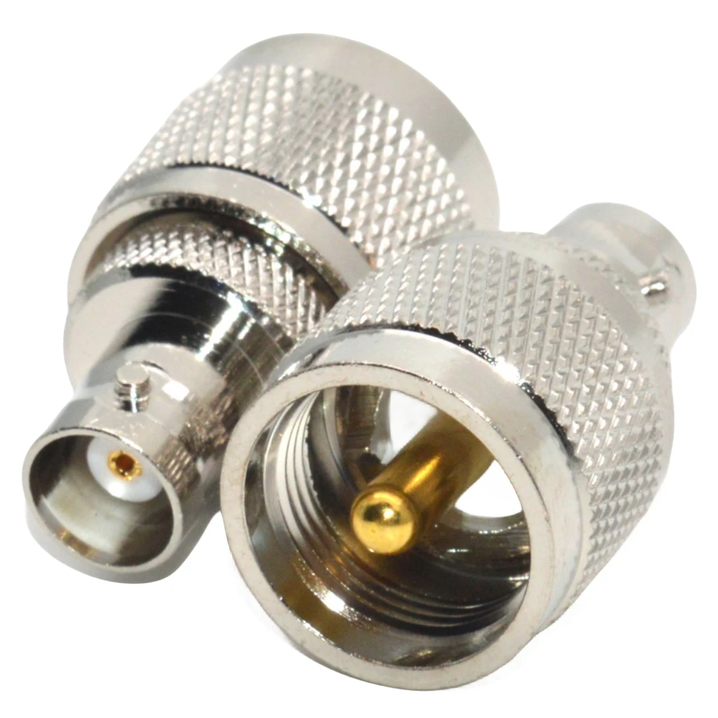 

1/5Pcs RF adapter SL16/BNC-JK SL16 male to Q9 head UHF male to BNC female M to BNC-JK