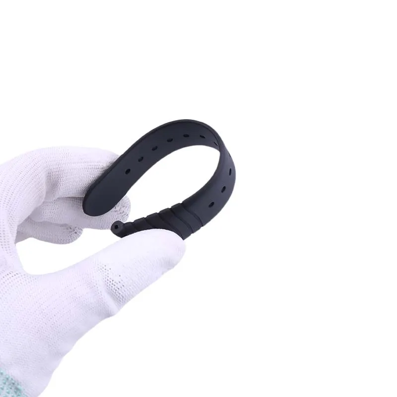 Men's Rubber watch band buckle accessories compatible with Suunto vector sports silicone watch strap wristband bracelet