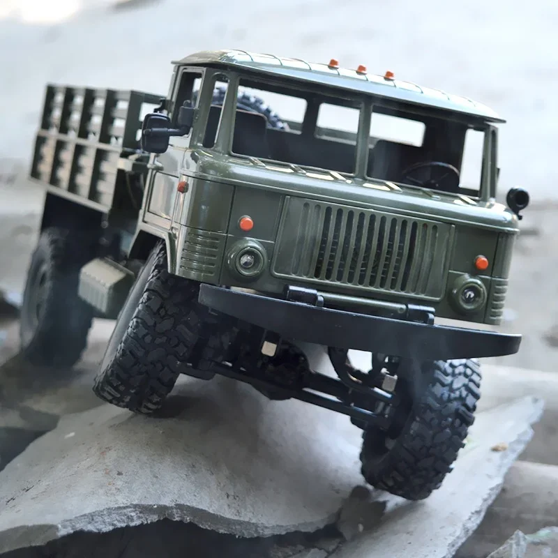 

2.4g Army Card Full Scale Gass Four-wheel Drive Off-road Climbing Power Powerful Rc Remote Control Car Model Car Toy Gifts For B