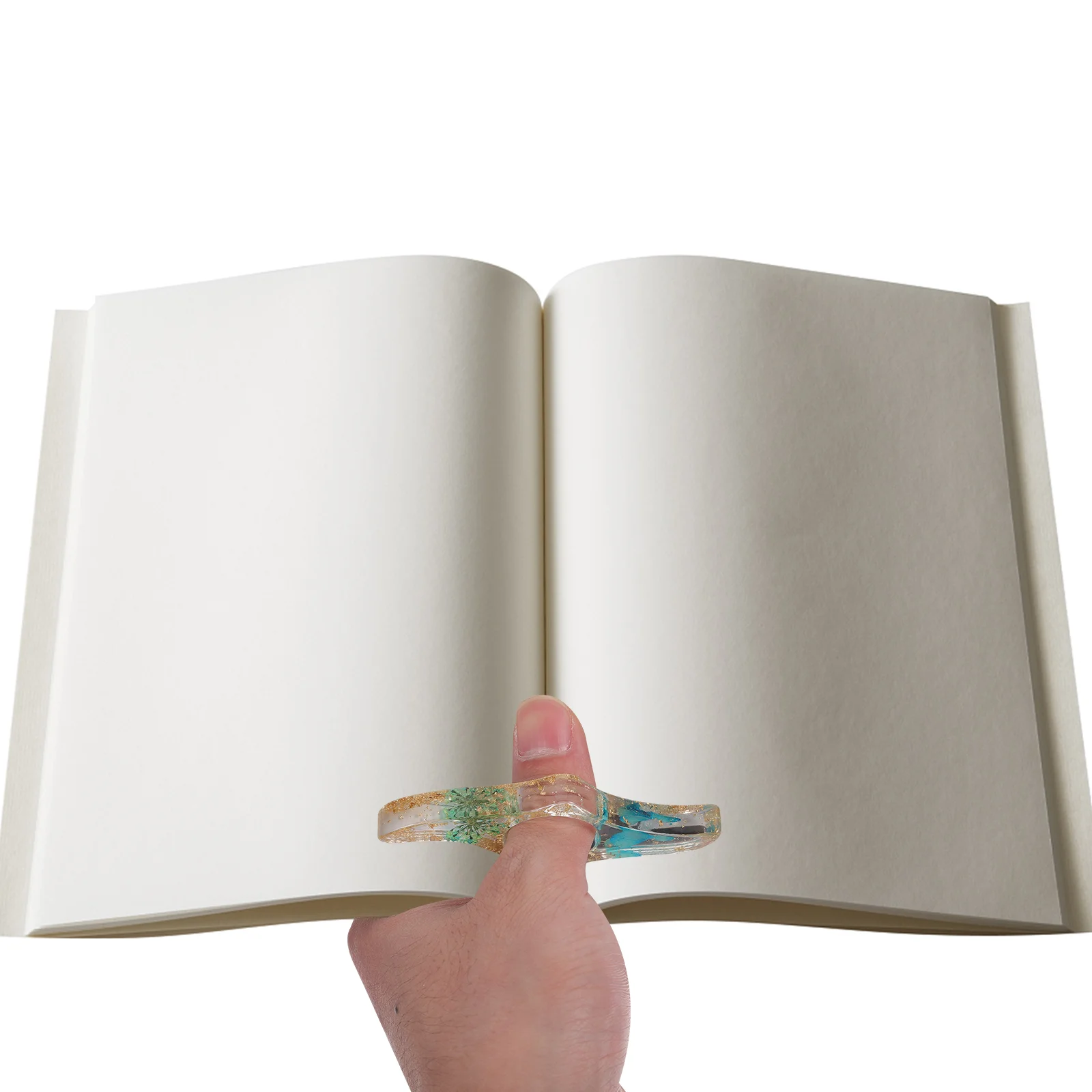 Book Reader Flower Ring Bookmark Student Page Holder Reading Convenient Plastic Portable Household Spreader