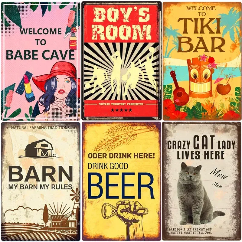 Tiki Bar Plaque For…