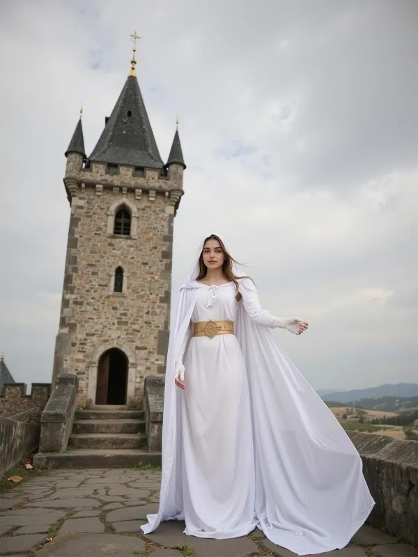 

New Multi-Color Long Velvet Robe Autumn Winter Court Sle Cosplay Dr Outer Stage Performance Costume Fighter