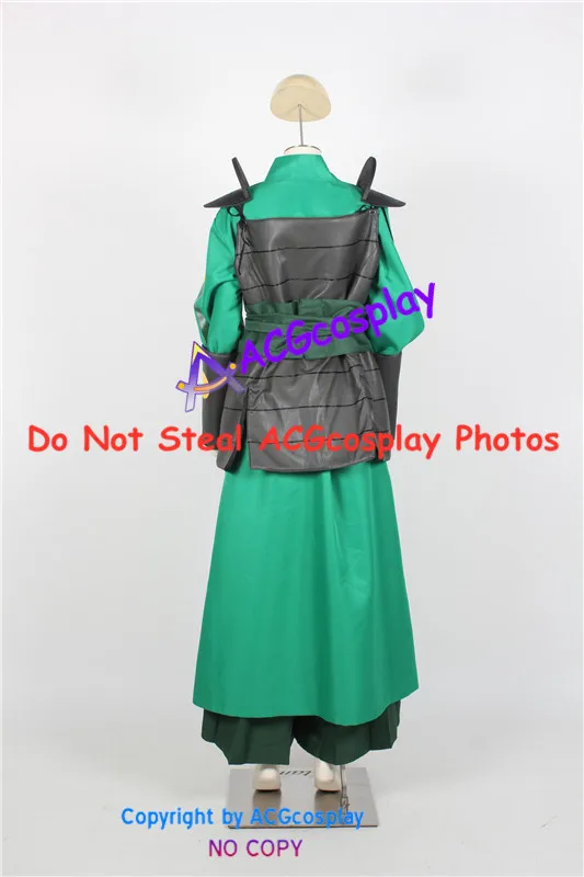 Kyoshi Warriors Cosplay Costume acgcosplay include Shoulder Armor version 2 - view 2