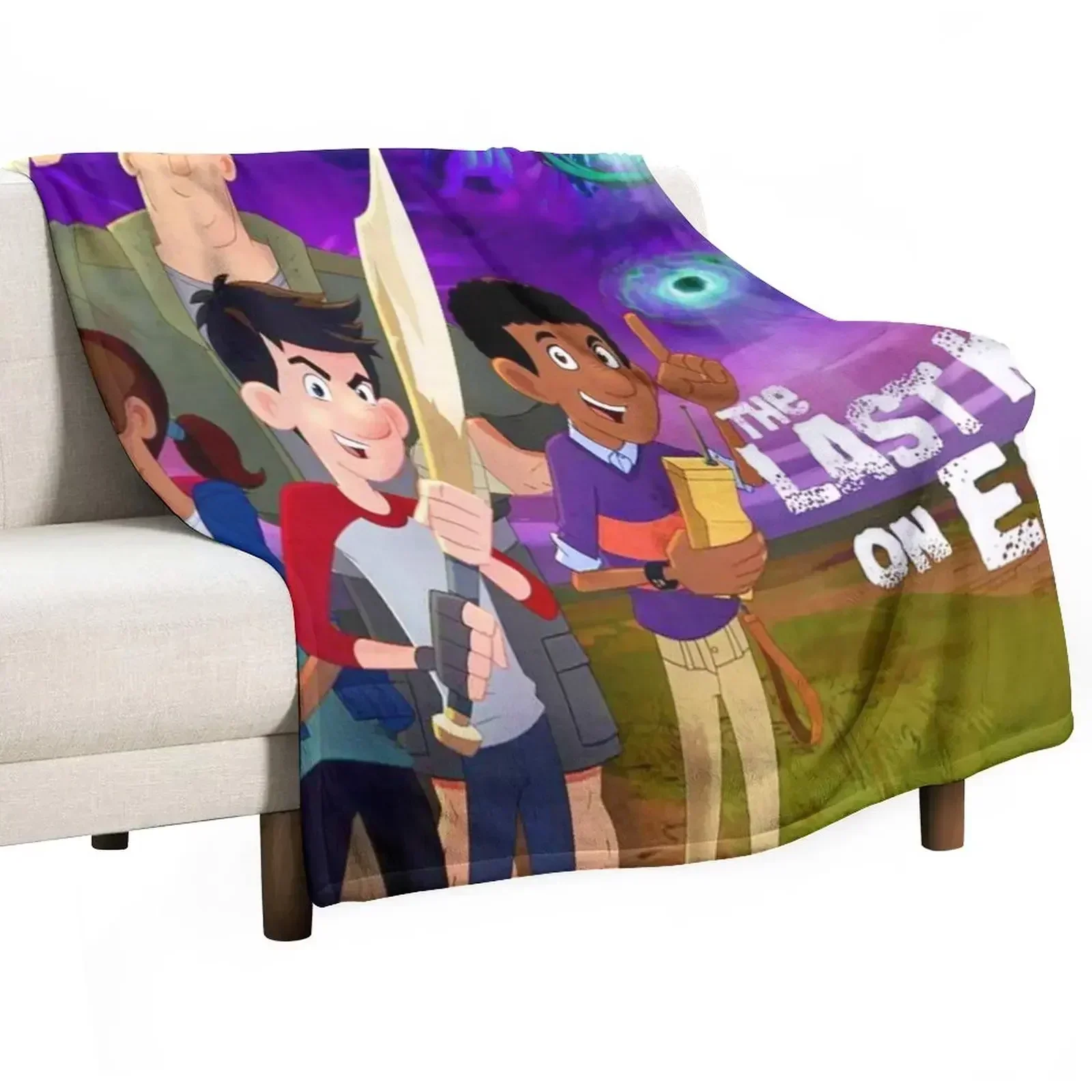 The Last Kids on Earth costume Throw Blanket Hair for sofa Blankets Sofas Of Decoration Blankets