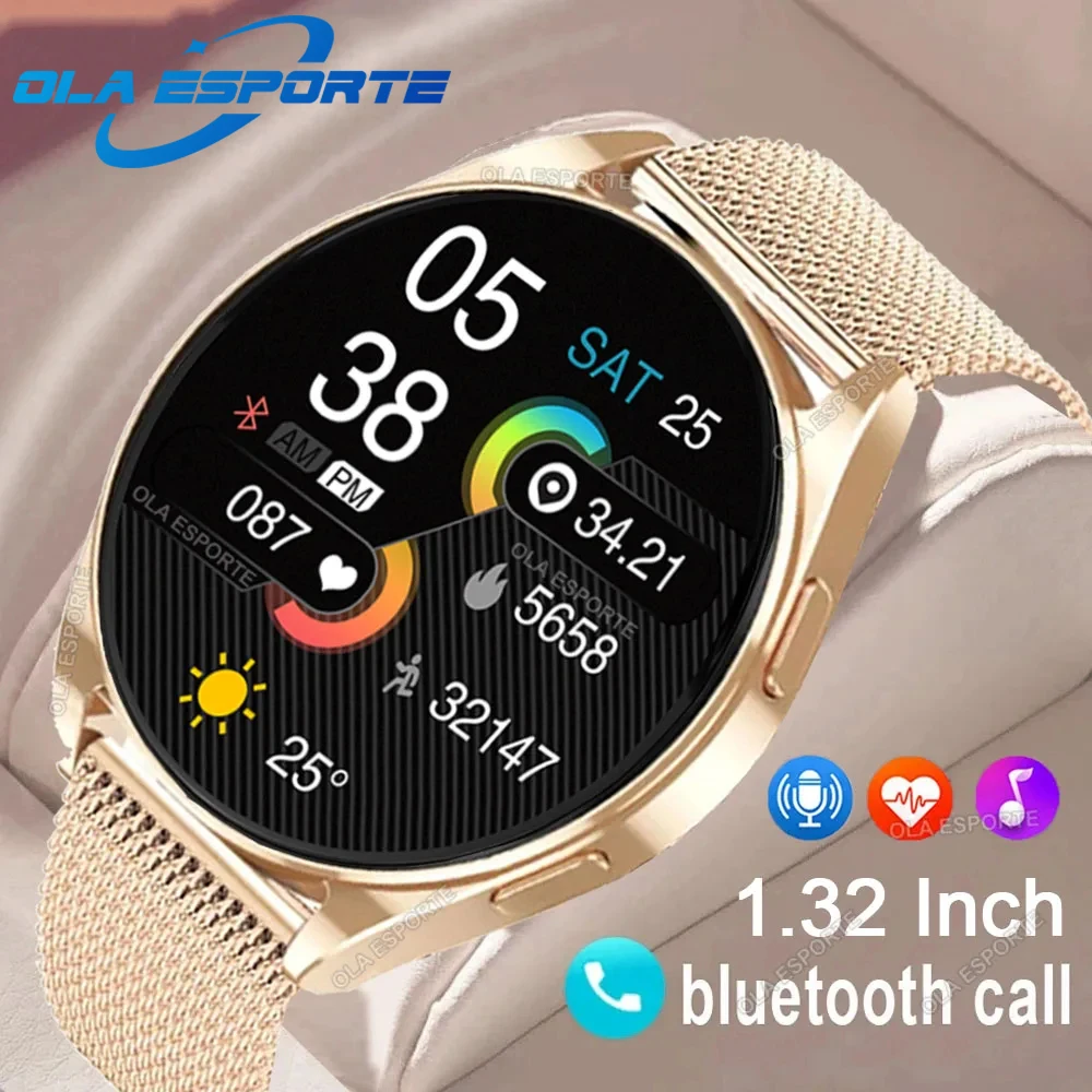 

2025 New Bluetooth Answer Call Smart Watch Men Touch Call Health Monitor Waterproof Sports Smartwatch Women For Android IOS Gift