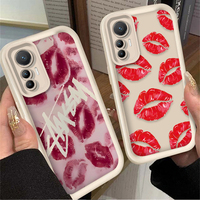 Sexy Red Lips Fashion Phone Case Phone Case for Xiaomi Poco X7 X6 X5 X4 GT X3 NFC F7 F6 F5 F4 F3 M5s C65 C75 M6 Pro 4G 5G Cover