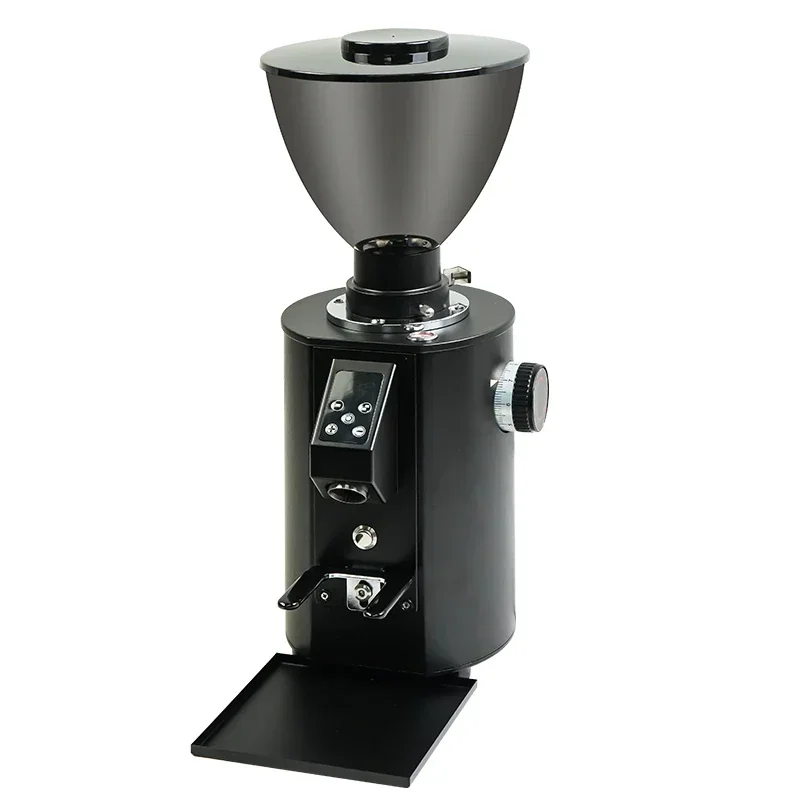 Automatic Burr Mill 64mm Electric Coffee Grinder Espresso Quantitative Function Bean Storage Hopper Kitchen and Home Use