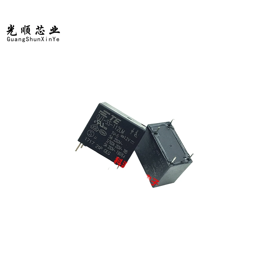 TEOJT-SS-112LM 12VDC 5A 4Pin  JZC-32F-012-HS