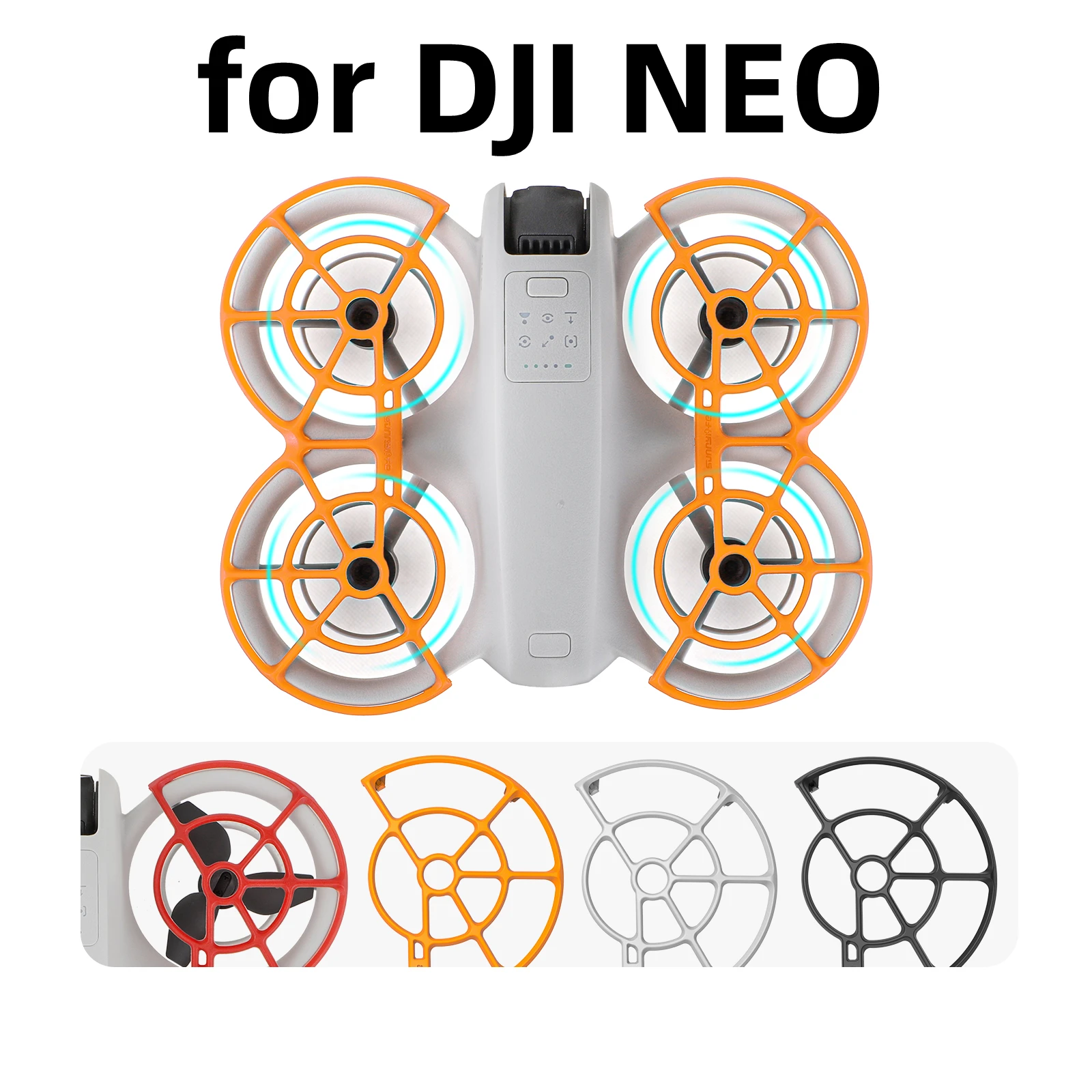 For DJI NEO Blade Protection Cover Collision Ring Spiral Blade Protection Ring Quick Disassembly Accessories