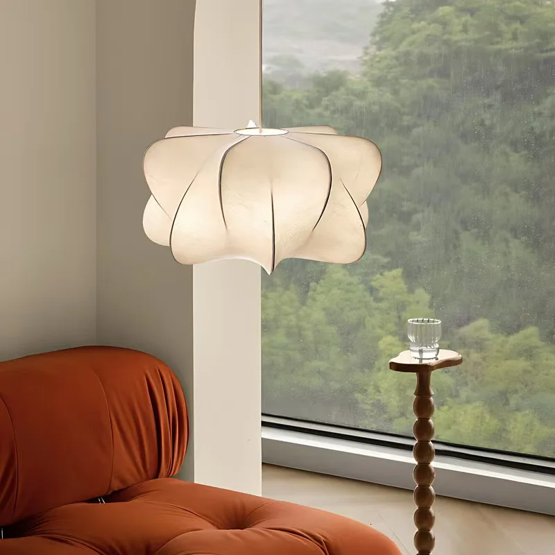 

Cirrus Pendant light Special-shaped Silk Lights Creative Design wabi sabi light Living Room Dining Room Japanese loft light
