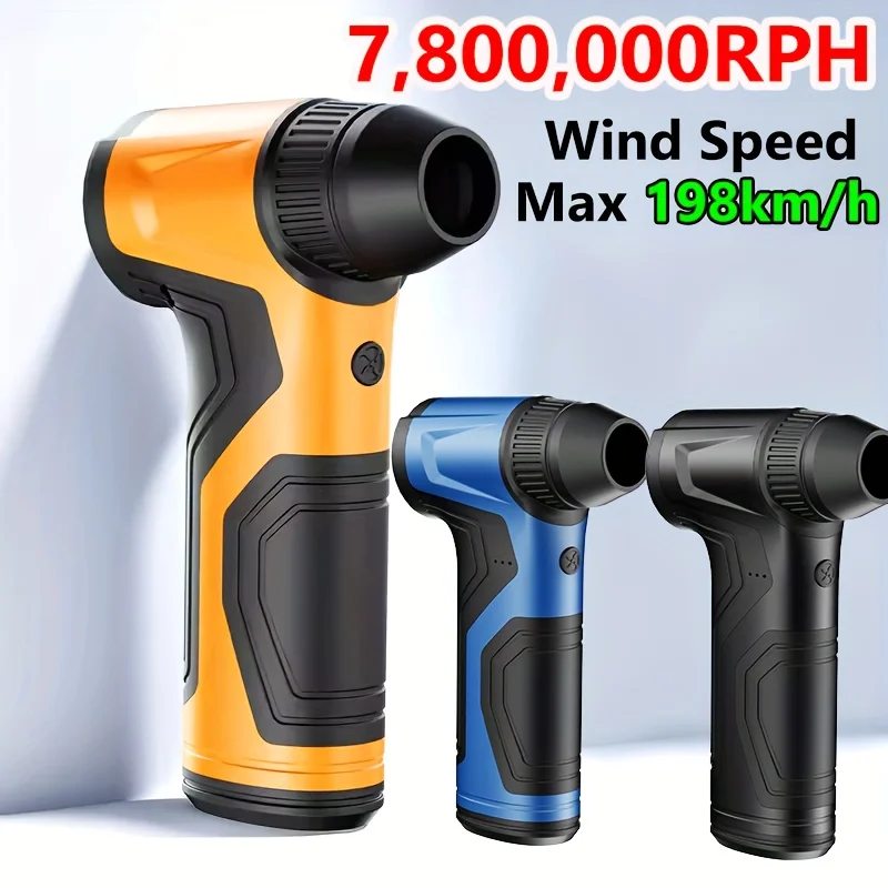 توربو مروحة طائرة 300000 دورة في الدقيقة توربو جت منفاخ فرش مكنسة كهربائية منفاخ للكمبيوتر/لوحة المفاتيح/المنزل/نظيف السيارة منفاخ الهواء #1