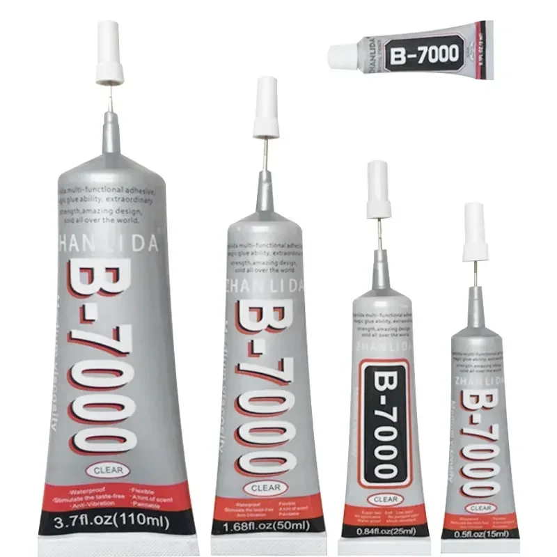 15/50/110ml B-7000 Glue Adhesive Epoxy Resin Repair Cell Phone Touch Screen Liquid Glue Jewelry Craft Adhesive Glue