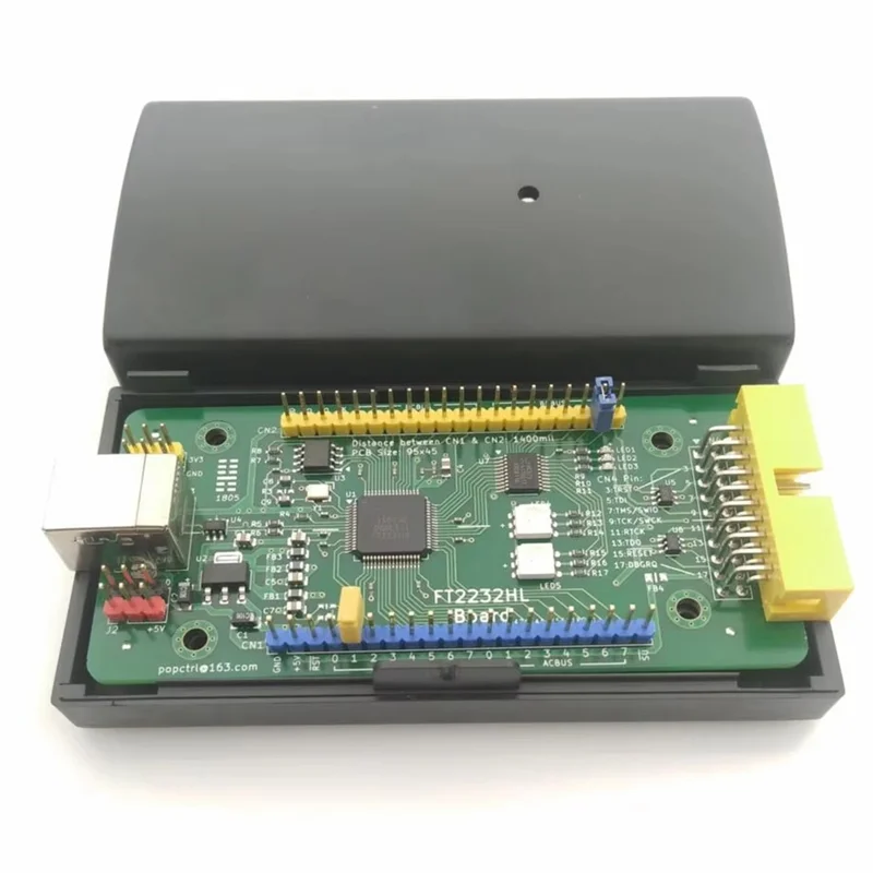 ABUO-واجهة USB الجديدة للوحة تطوير FT2232HL FT2232H متوافقة مع UART / SPI / JTA Openocd