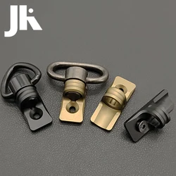 Outdoor Tactical Swivel Sling Buckle QD Mounting Base MLOK Ring Portable Weapo Rope Strap Fixing Base Hunting  Accessories