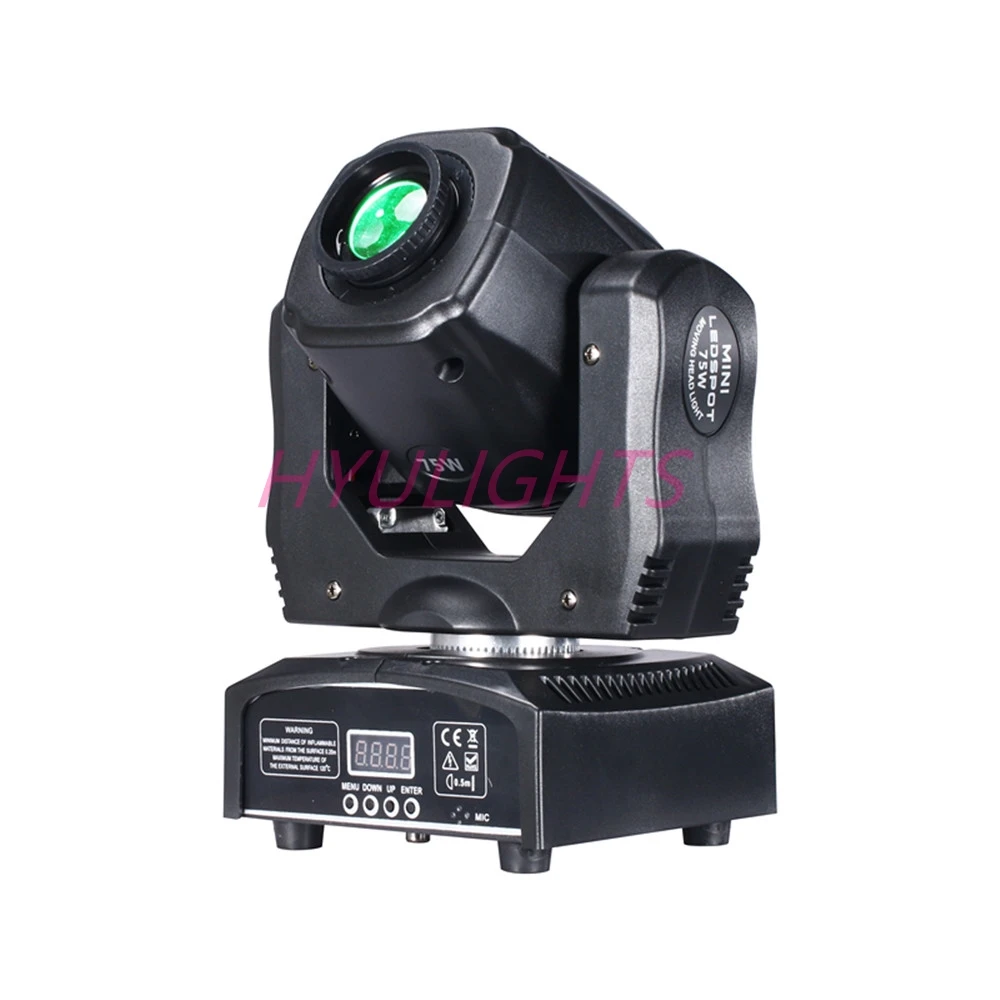 Imagem -06 - Led Moving Head Light com Gobo e Roda de Cor dj Beam Lights Disco dj Equipment 75w Pcs