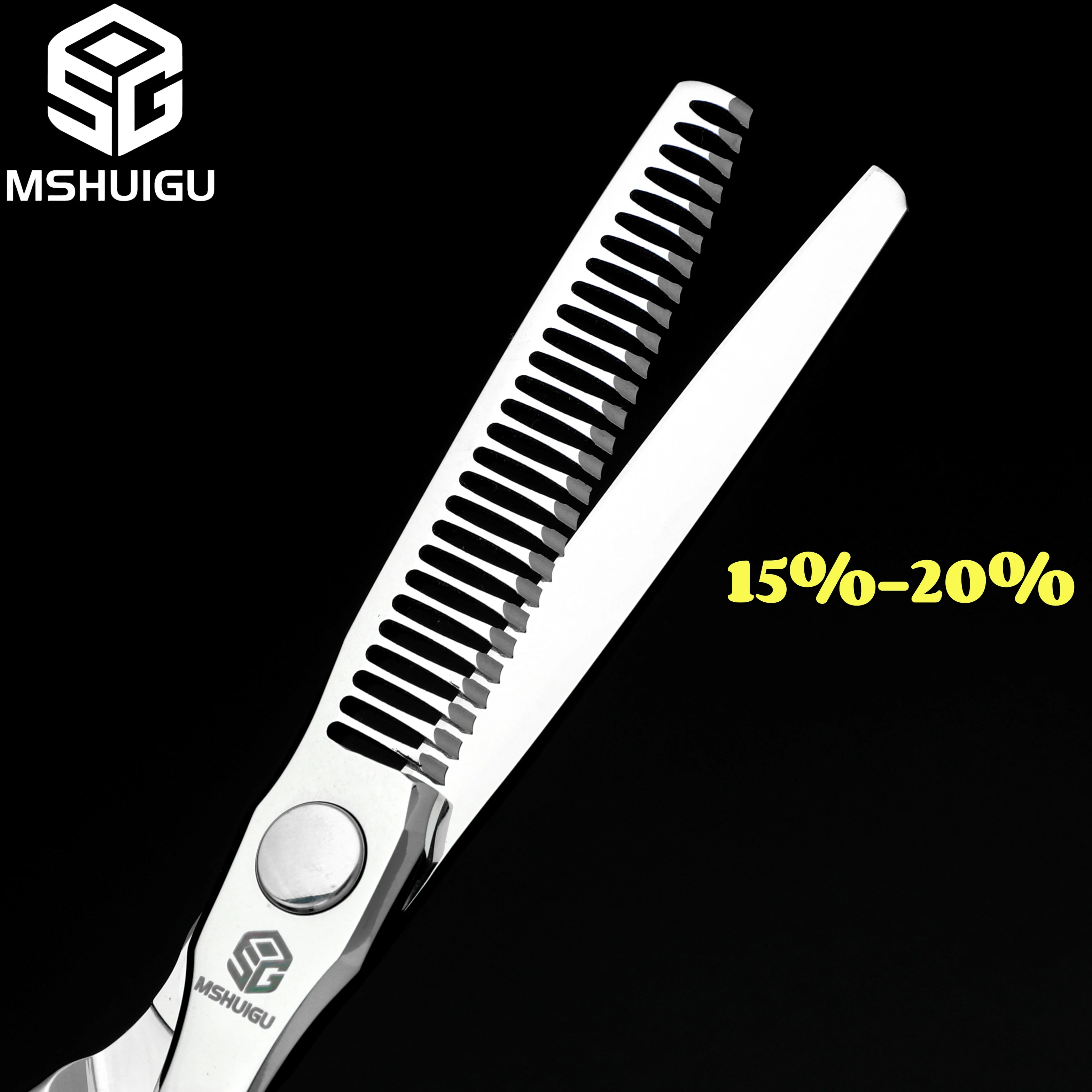 

MSHUIGU VG10 Professional Barber Scissors Multifunctional Hair Thinning Cutting Tool 15-20%Hair Removal Hairdressing Accessories