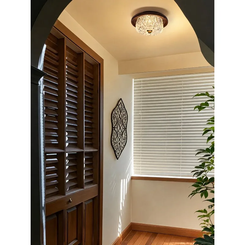 Mid Century Vintage Modern Acrylic LED Ceiling Light Entryway Corridor Hallway Balcony Cloakroom Home