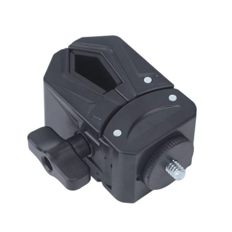 F68B Knob-Adjusted Clamp Mount for Live Streaming Equipment Setups Tasks
