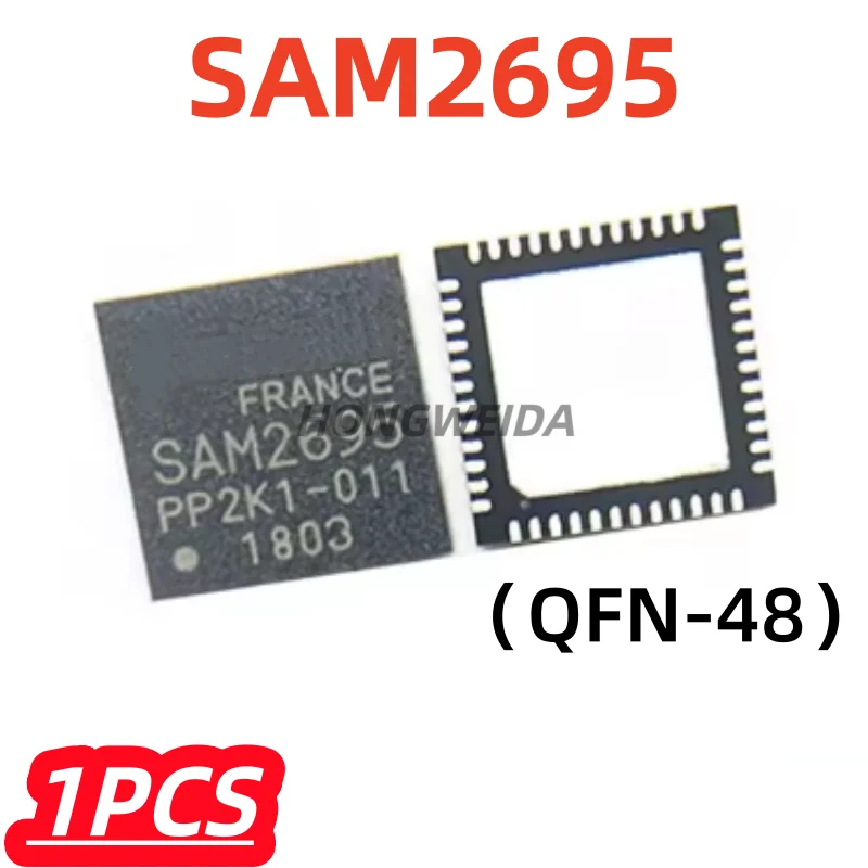 1Pcs/lot 100% New SAM2695 QFN48 Low Power Karaoke Chip