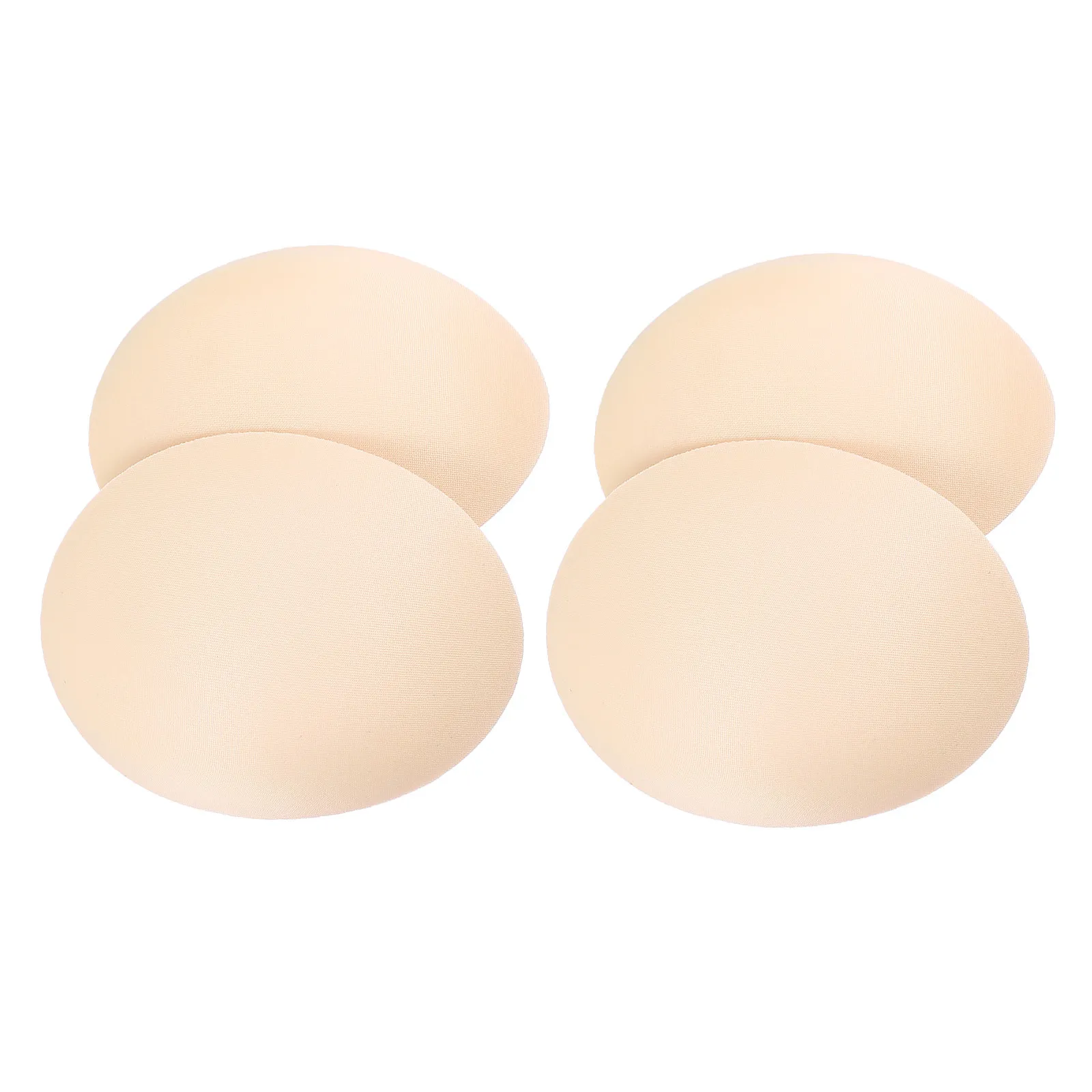 

2 пары мягких губчатых вкладышей для бюстгальтеров для йоги, спортивных бюстгальтеров, купальников, многоразовые женские накладки для увеличения объема груди, вкладыши для спортивных бюстгальтеров