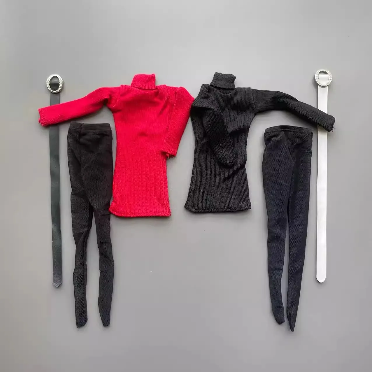 1/6 ทหารหญิงเสื้อผ้าอุปกรณ์เสริมอินเทรนด์ถุงน่องเข็มขัดของเล่นสําหรับ 12 ''Action Figure Body ในสต็อก