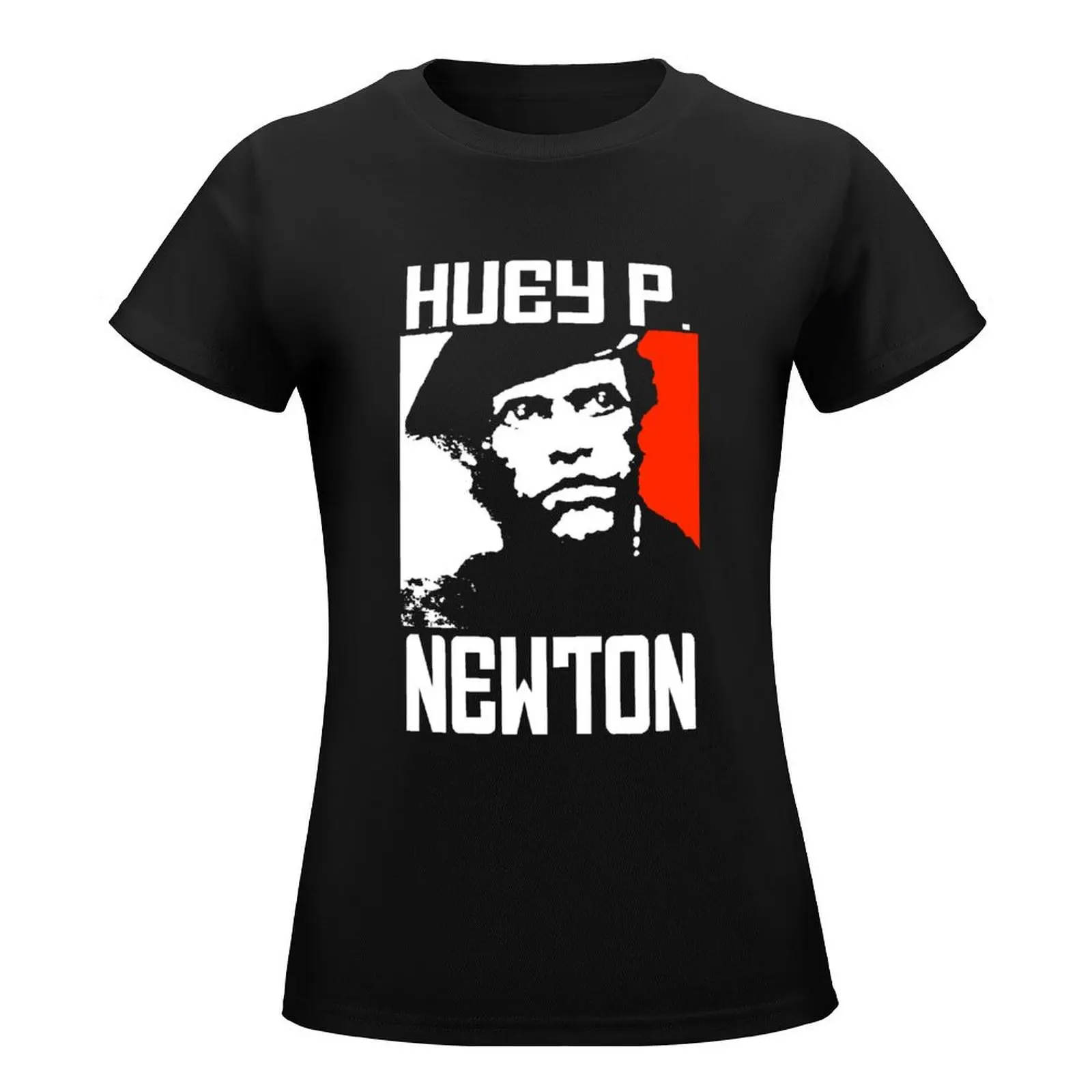 HUEY P. NEWTON-2 T-Shirt animal print shirt for girls summer tops t-shirts for Women graphic tees